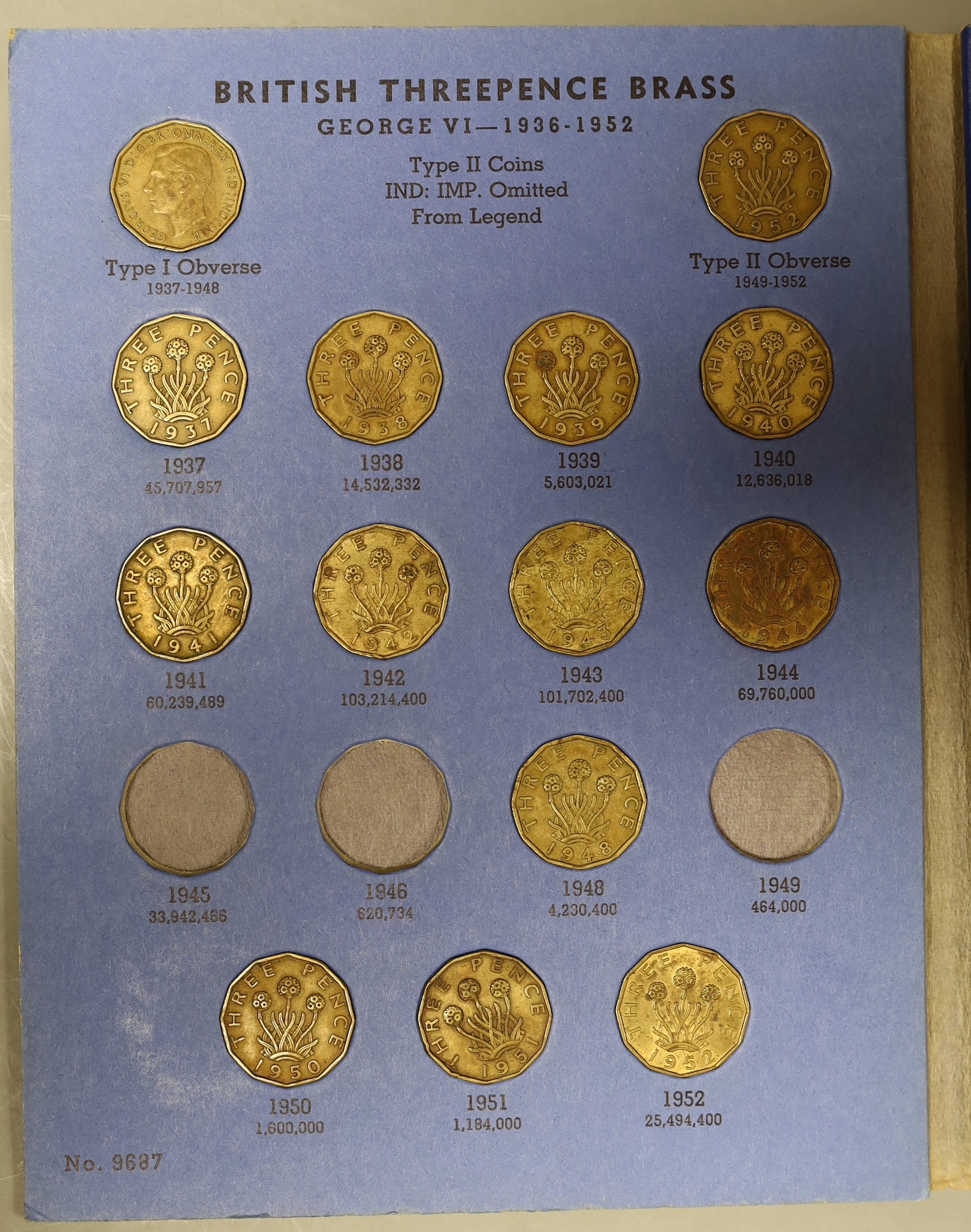 A collection of UK coins and bank notes